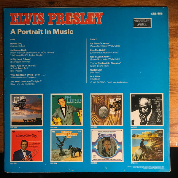 Elvis Presley - A Portrait In Music (LP Tweedehands)