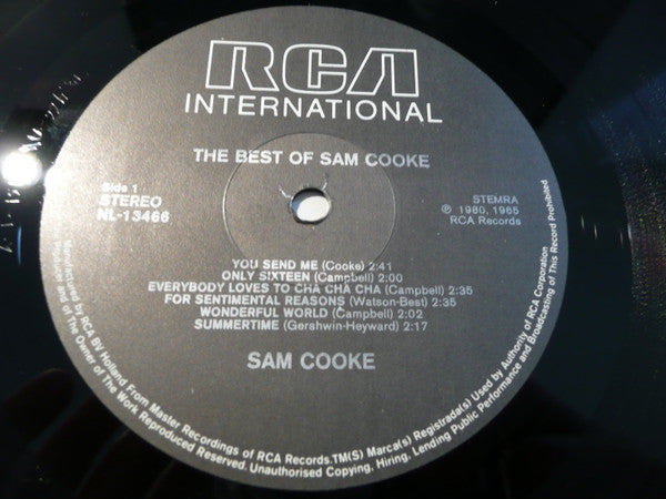 Sam Cooke - The Originals The Best Of Sam Cooke (LP Tweedehands)
