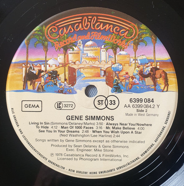 Kiss, Gene Simmons - Gene Simmons (LP Tweedehands)