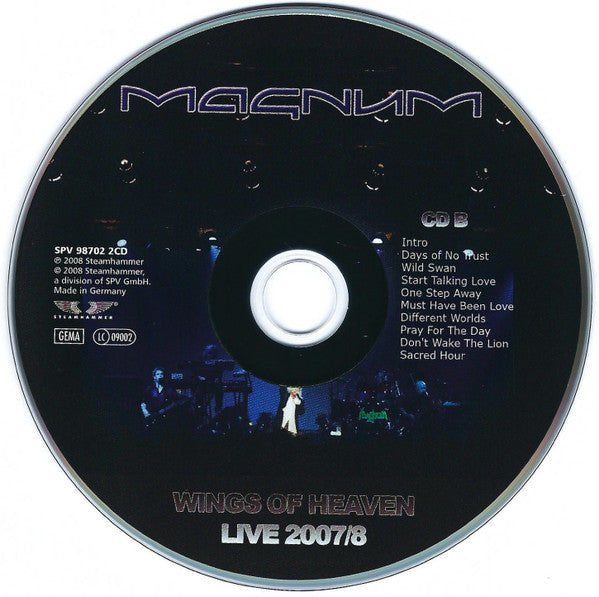 Magnum (3) - Wings Of Heaven Live 2007/8 (CD)