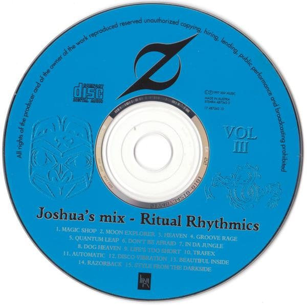 DJ Joshua - The Sound Of Parkzicht Vol III Joshua's Mix - Ritual Rhythmics (CD Tweedehands)