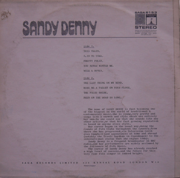 Sandy Denny - It's Sandy Denny (LP Tweedehands)