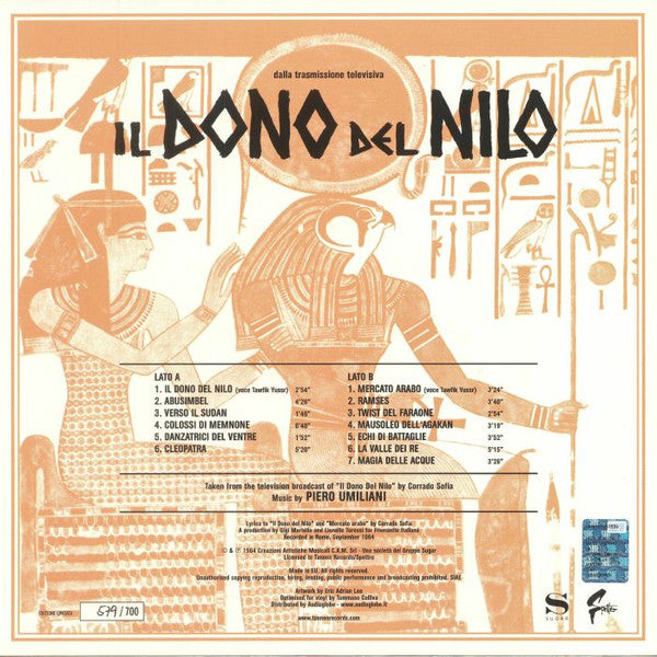 Piero Umiliani - Il Dono Del Nilo (LP Tweedehands) - Discords.nl