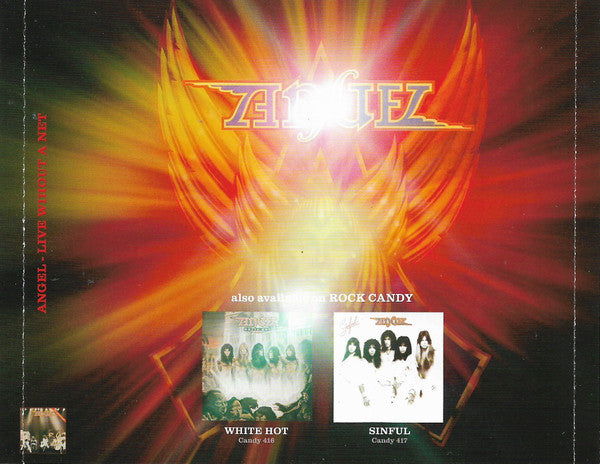 Angel (24) - Live Without A Net (CD)