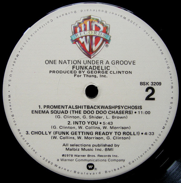 Funkadelic - One Nation Under A Groove (LP Tweedehands) - Discords.nl