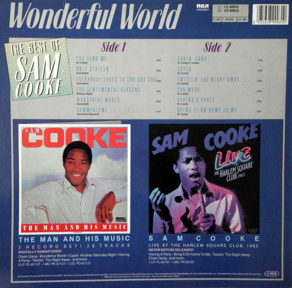 Sam Cooke - Wonderful World (The Best Of Sam Cooke) (LP Tweedehands)