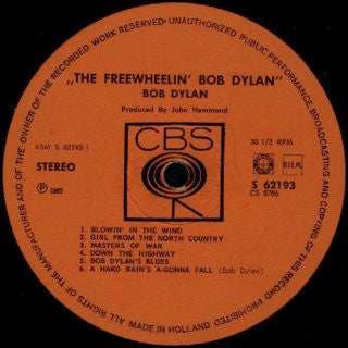 Bob Dylan - The Freewheelin' Bob Dylan (LP Tweedehands) - Discords.nl