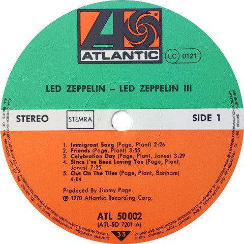 Led Zeppelin - Led Zeppelin III (LP Tweedehands) - Discords.nl