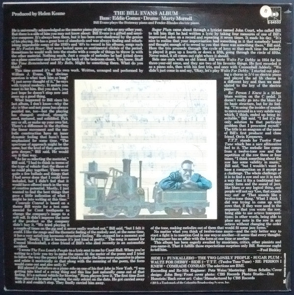 Bill Evans - The Bill Evans Album (LP Tweedehands) - Discords.nl