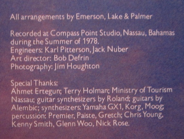 Emerson, Lake & Palmer - Love Beach (LP Tweedehands)