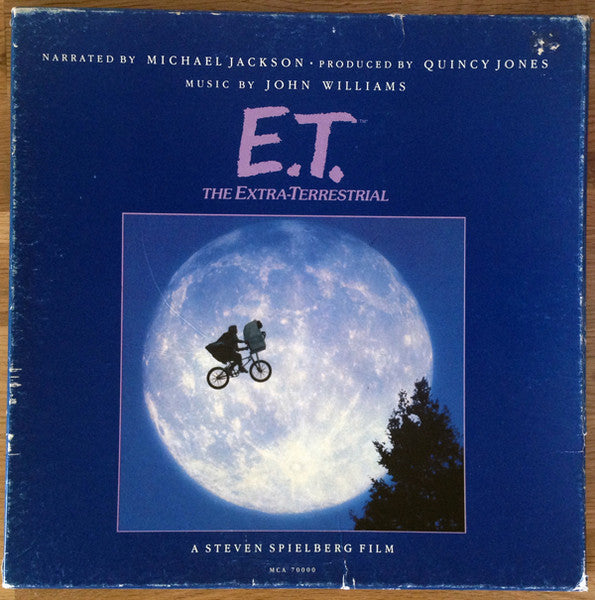 Michael Jackson / John Williams (4) - E.T. The Extra-Terrestrial (LP Tweedehands)