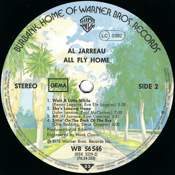 Al Jarreau - All Fly Home (LP Tweedehands)