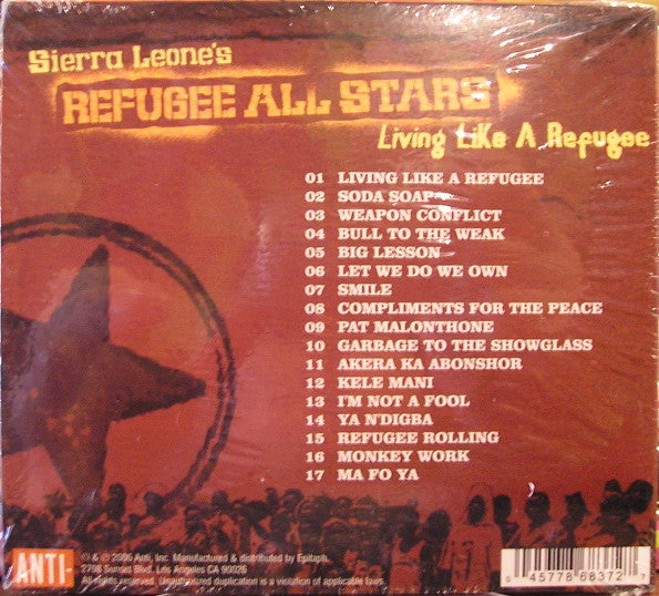 Sierra Leone's Refugee All Stars - Living Like A Refugee (CD)