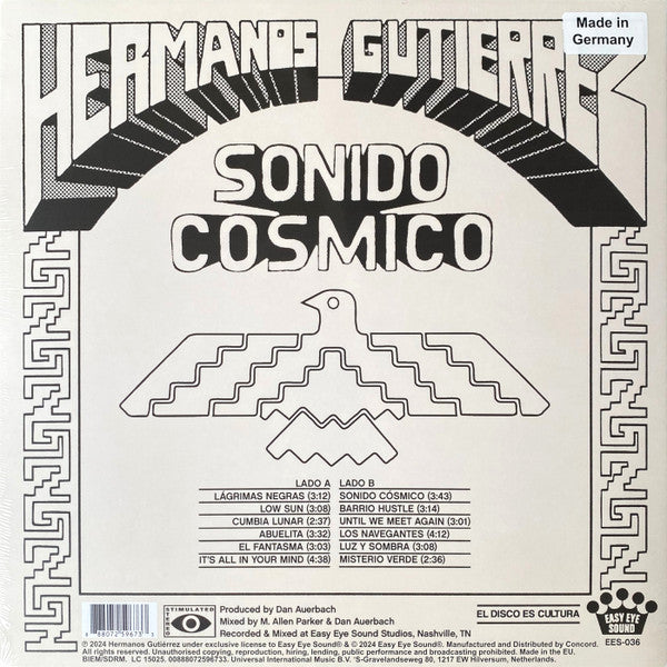 Hermanos Gutiérrez (2) - Sonido Cosmico (LP)