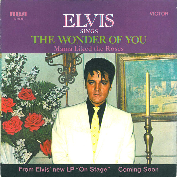 Elvis Presley - The Wonder Of You (7-inch Tweedehands)