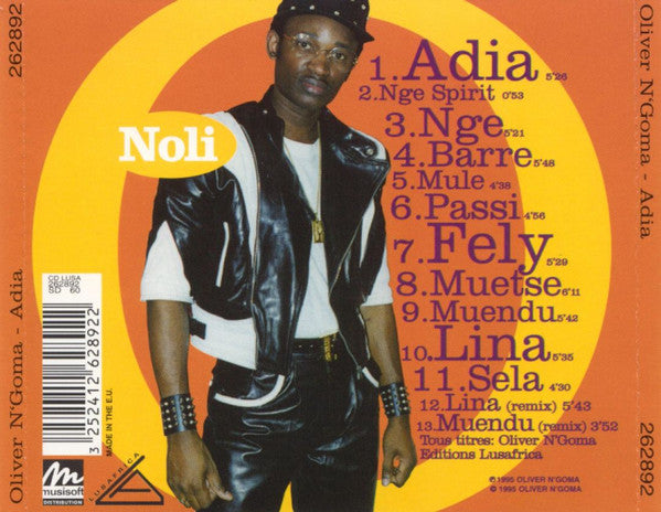 Oliver N'goma - Adia (CD Tweedehands)