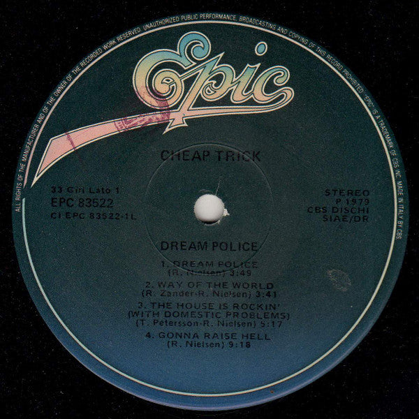 Cheap Trick - Dream Police (LP Tweedehands) - Discords.nl