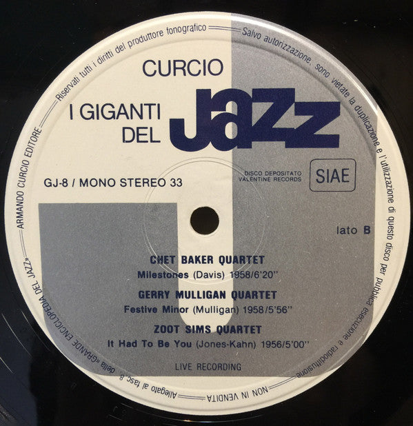 Various - Jazz Giants (LP Tweedehands) - Discords.nl