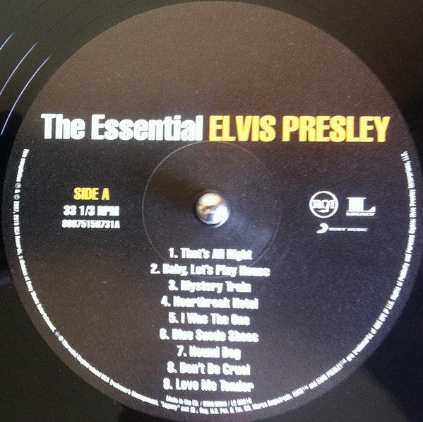 Elvis Presley - The Essential Elvis Presley  (LP)