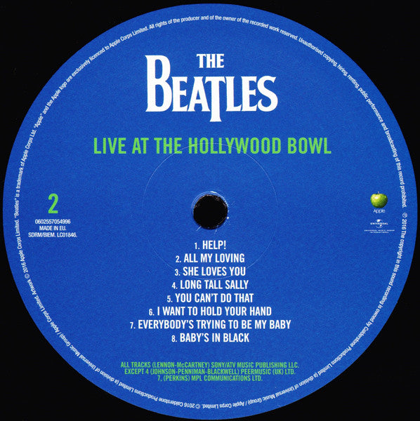 The Beatles - The Beatles - Live At The Hollywood Bowl  (LP)