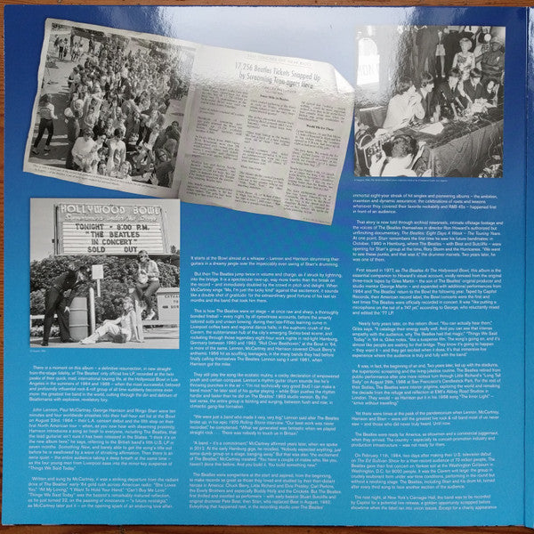 The Beatles - The Beatles - Live At The Hollywood Bowl  (LP)