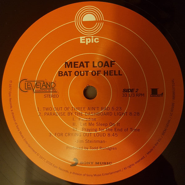 Meat Loaf - Bat Out Of Hell  (LP) - Discords.nl
