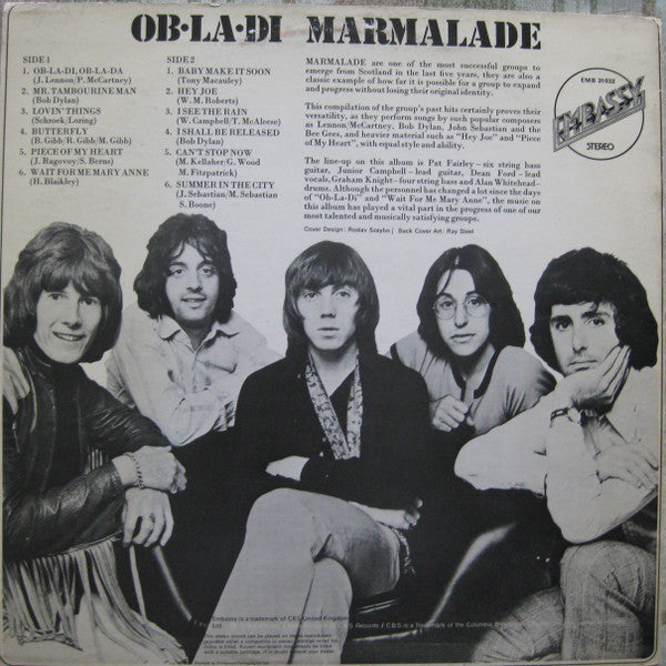 Marmalade, The - Ob La Di (LP Tweedehands)