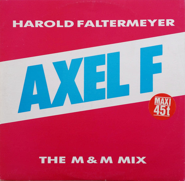 Harold Faltermeyer - Axel F (The M & M Mix) (12" Tweedehands) - Discords.nl