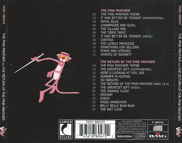 Henry Mancini - The Pink Panther And The Return Of The Pink Panther (CD) - Discords.nl