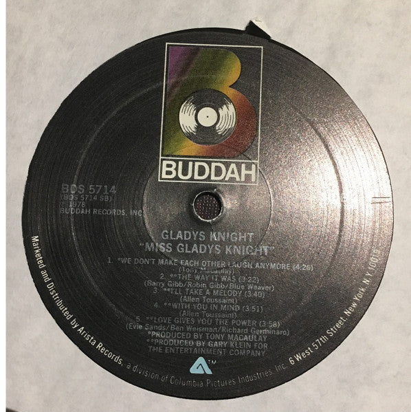 Gladys Knight - Miss Gladys Knight (LP Tweedehands) - Discords.nl