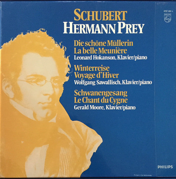 Franz Schubert : Hermann Prey - Die Schöne Müllerin = La Belle Meunière / Winterreise = Voyage D'Hiver / Schwanengesang = Le Chant D (LP Tweedehands) - Discords.nl