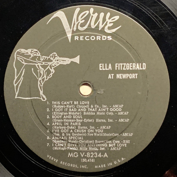 Ella Fitzgerald & Billie Holiday - At Newport (LP Tweedehands) - Discords.nl