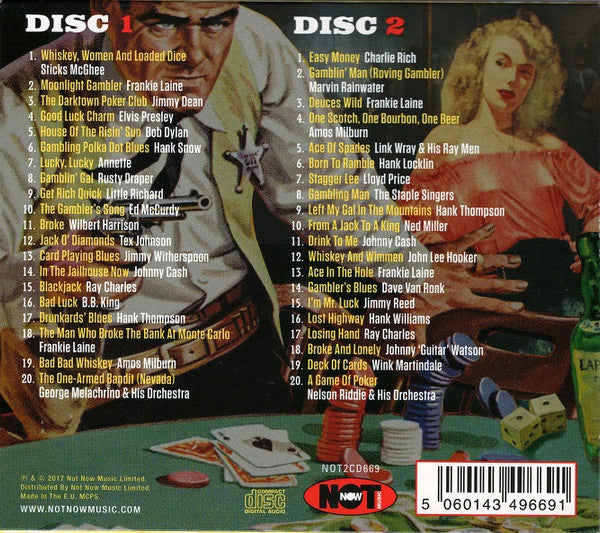 Various - Whiskey Women & Loaded Dice (40 Tales of Gambling, Money & Hard Liquor) (CD)