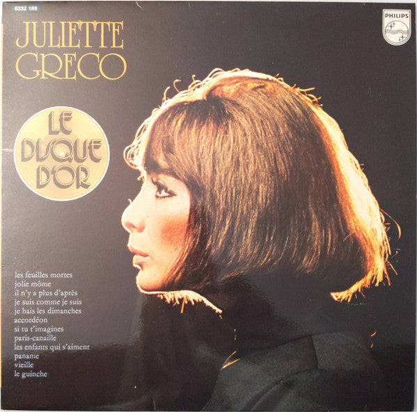 Juliette Gréco - Le Disque D'Or (LP Tweedehands)