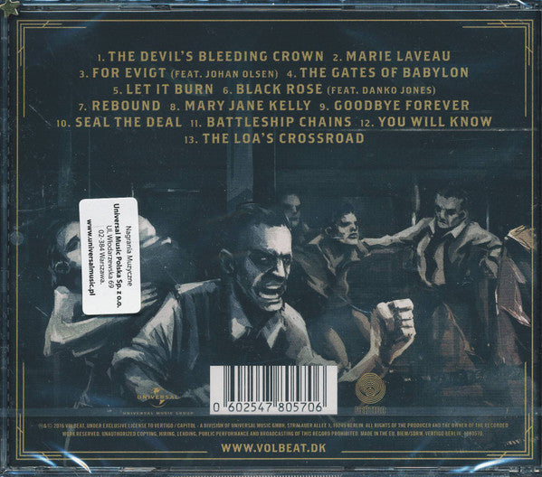Volbeat - Seal The Deal & Let's Boogie (CD) - Discords.nl