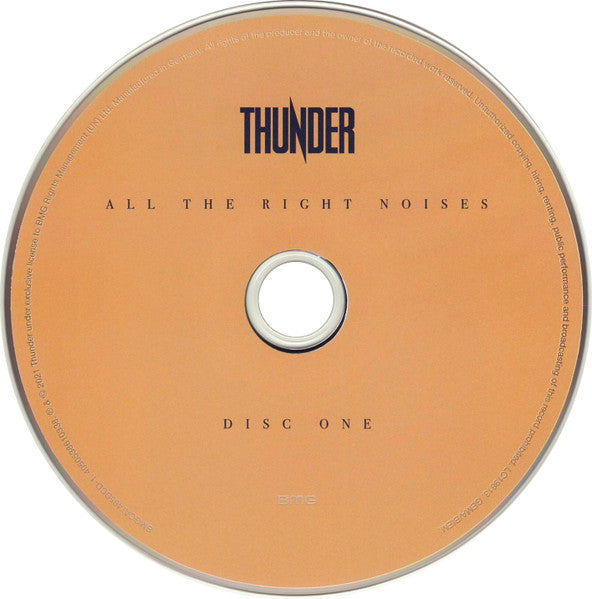 Thunder (3) - All The Right Noises (CD Tweedehands) - Discords.nl