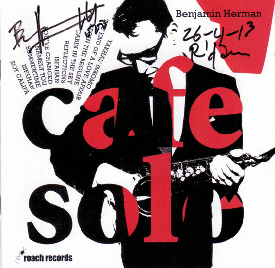 Benjamin Herman - Cafe Solo (CD Tweedehands)