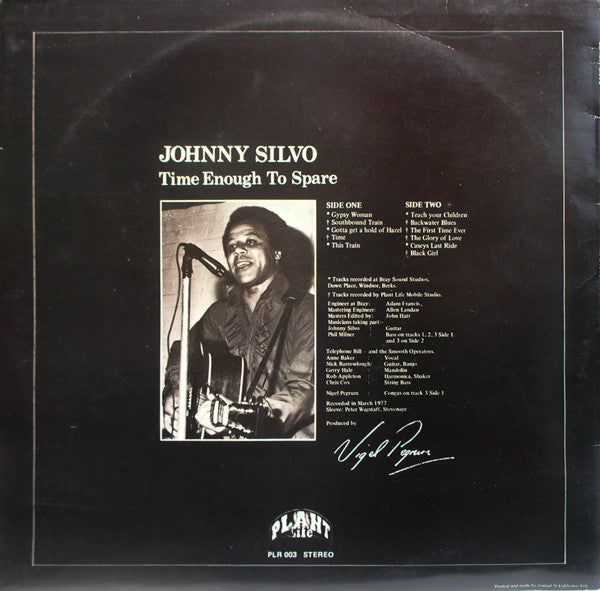 Johnny Silvo - Time Enough To Spare (LP Tweedehands)