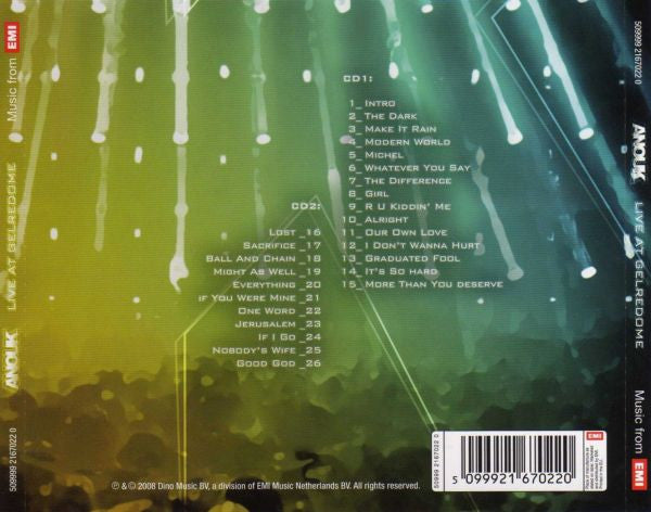 Anouk - Live At Gelredome (CD Tweedehands)