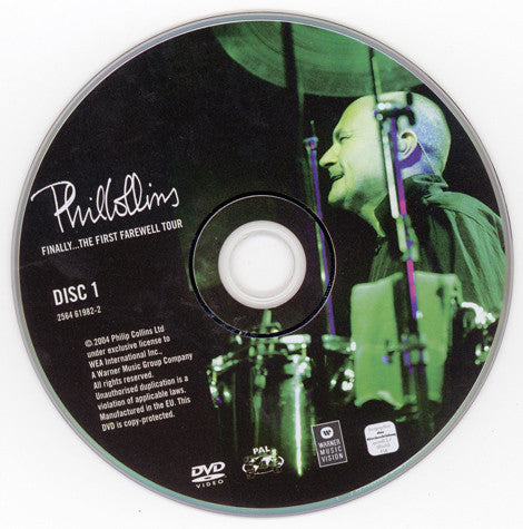 Phil Collins - Finally... The First Farewell Tour (DVD Tweedehands)