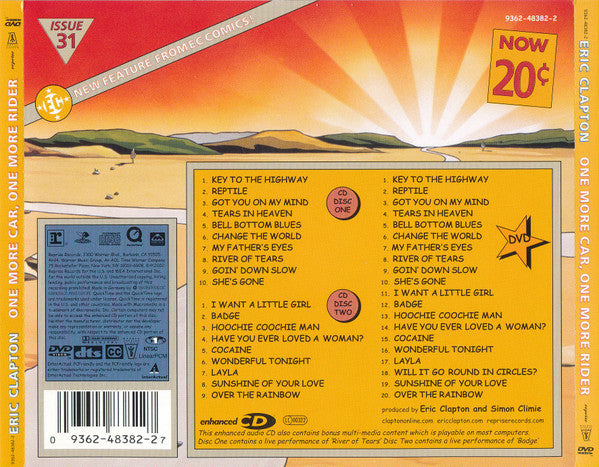 Eric Clapton - One More Car, One More Rider (CD Tweedehands)