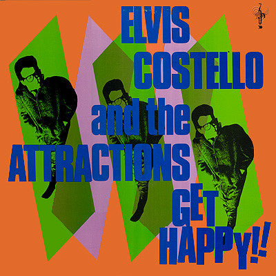 Elvis Costello & The Attractions - Get Happy! (LP Tweedehands)