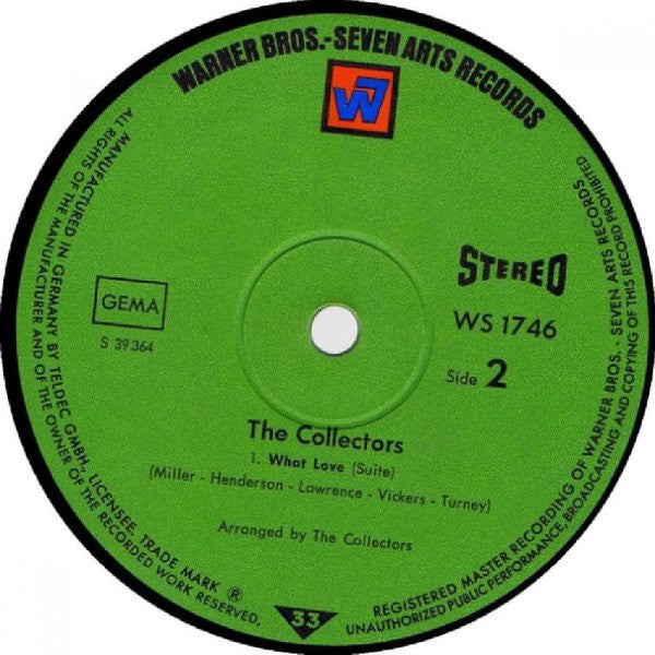 Collectors, The - The Collectors (LP Tweedehands)