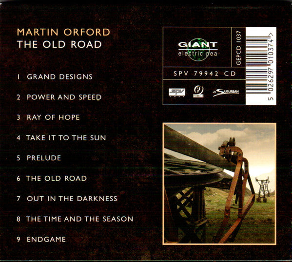 Martin Orford - The Old Road (CD Tweedehands)