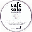 Benjamin Herman - Cafe Solo (CD Tweedehands)