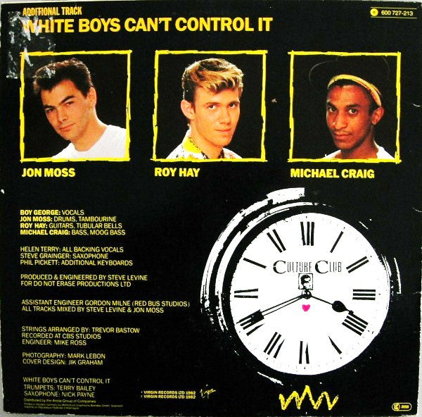 Culture Club - Time (Clock Of The Heart) (12" Tweedehands)