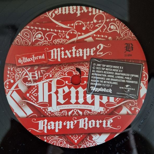 Kempi - Mixtape 2: Rap 'N' Borie (LP) - Discords.nl