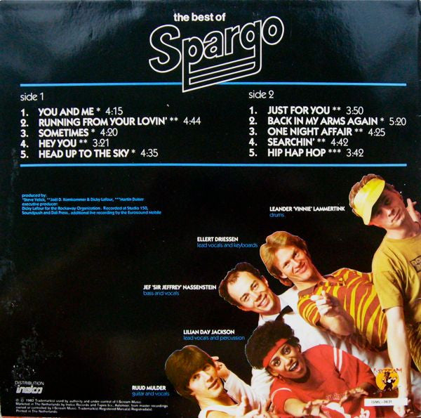 Spargo - The Best Of Spargo (LP Tweedehands) - Discords.nl