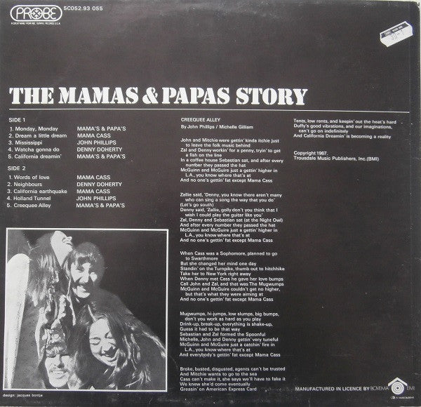 Mamas & The Papas, The - The Mamas & Papas Story (LP Tweedehands)