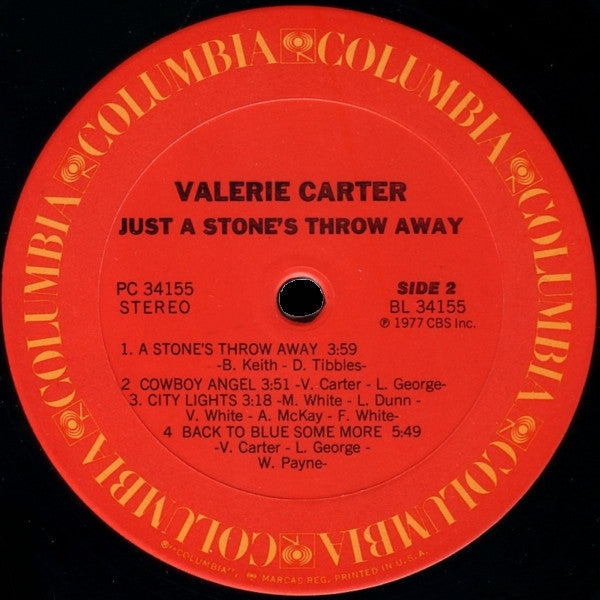 Valerie Carter - Just A Stone's Throw Away (LP Tweedehands) - Discords.nl